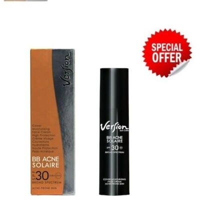 

Солнцезащитный крем для лица Bb Acne Solaire Spf30 Color 50 мл, Version