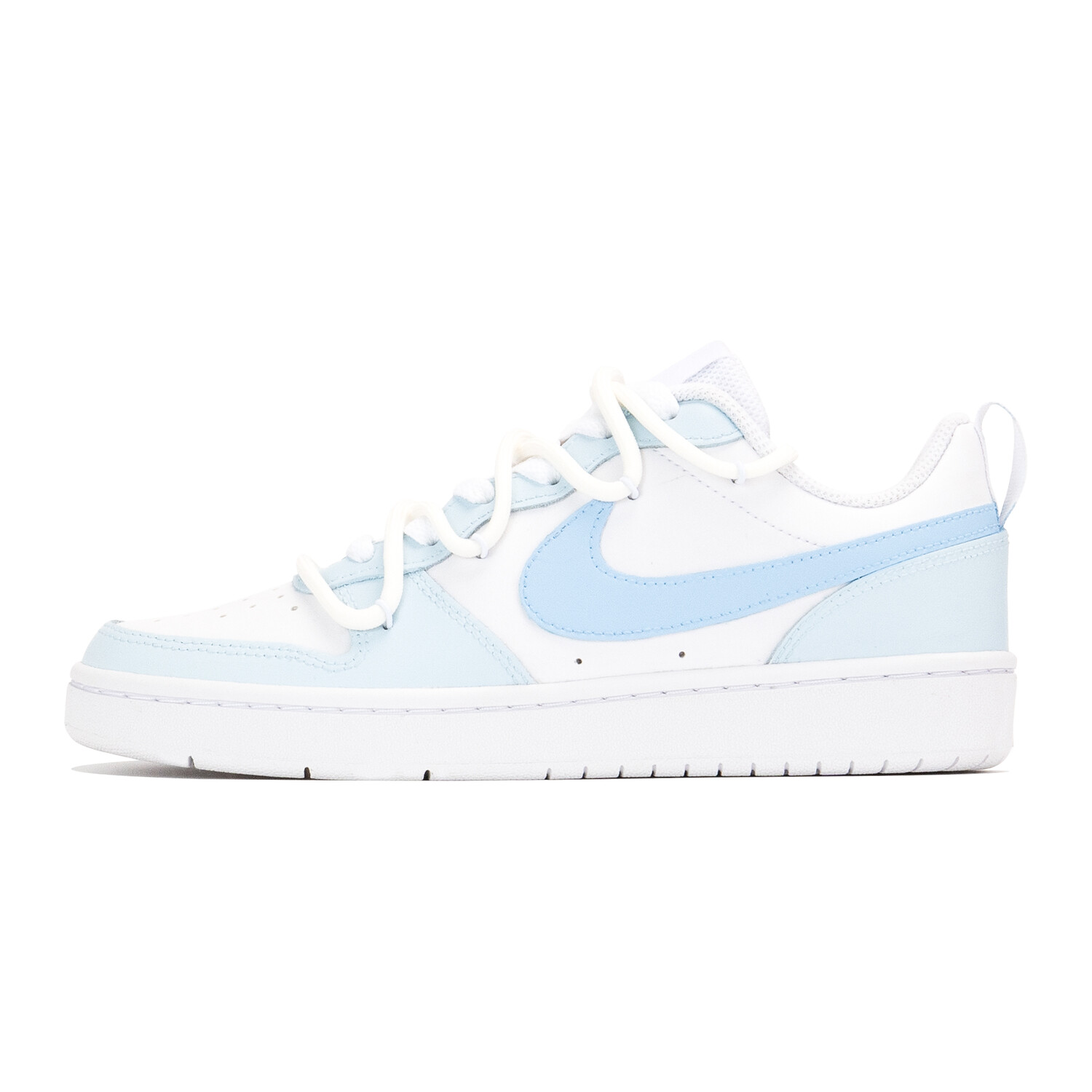 

Кроссовки Nike Court Borough Skateboard Shoes Women's Low-Top Blue, Синий, Кроссовки Nike Court Borough Skateboard Shoes Women's Low-Top Blue