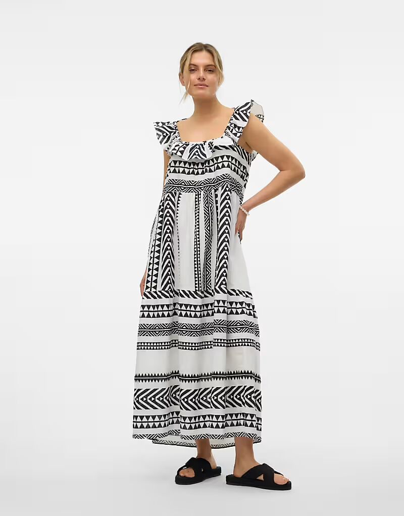 

Платье Vero Moda белого цвета