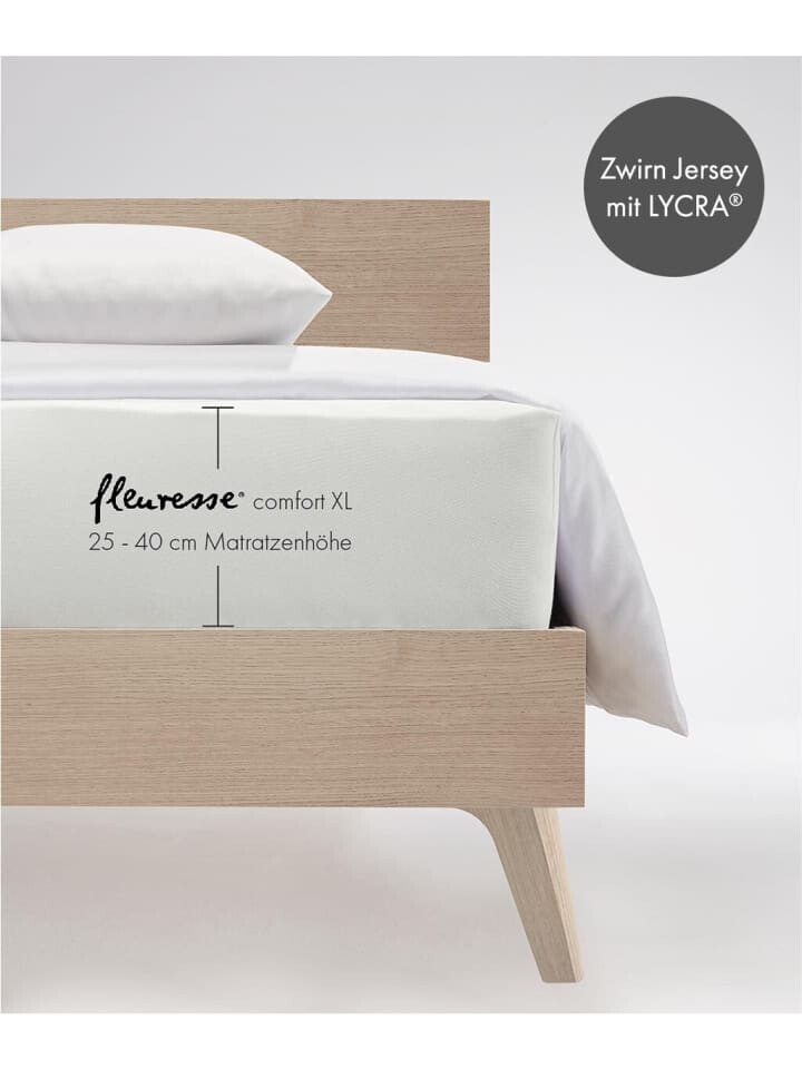

Простыня Fleuresse Comfort XL, цвет naturweiß