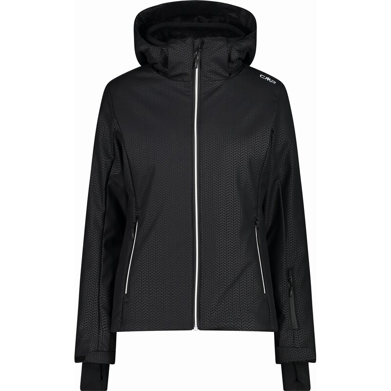 

Куртка женская с капюшоном и застежкой-молнией Cmp, цвет nero