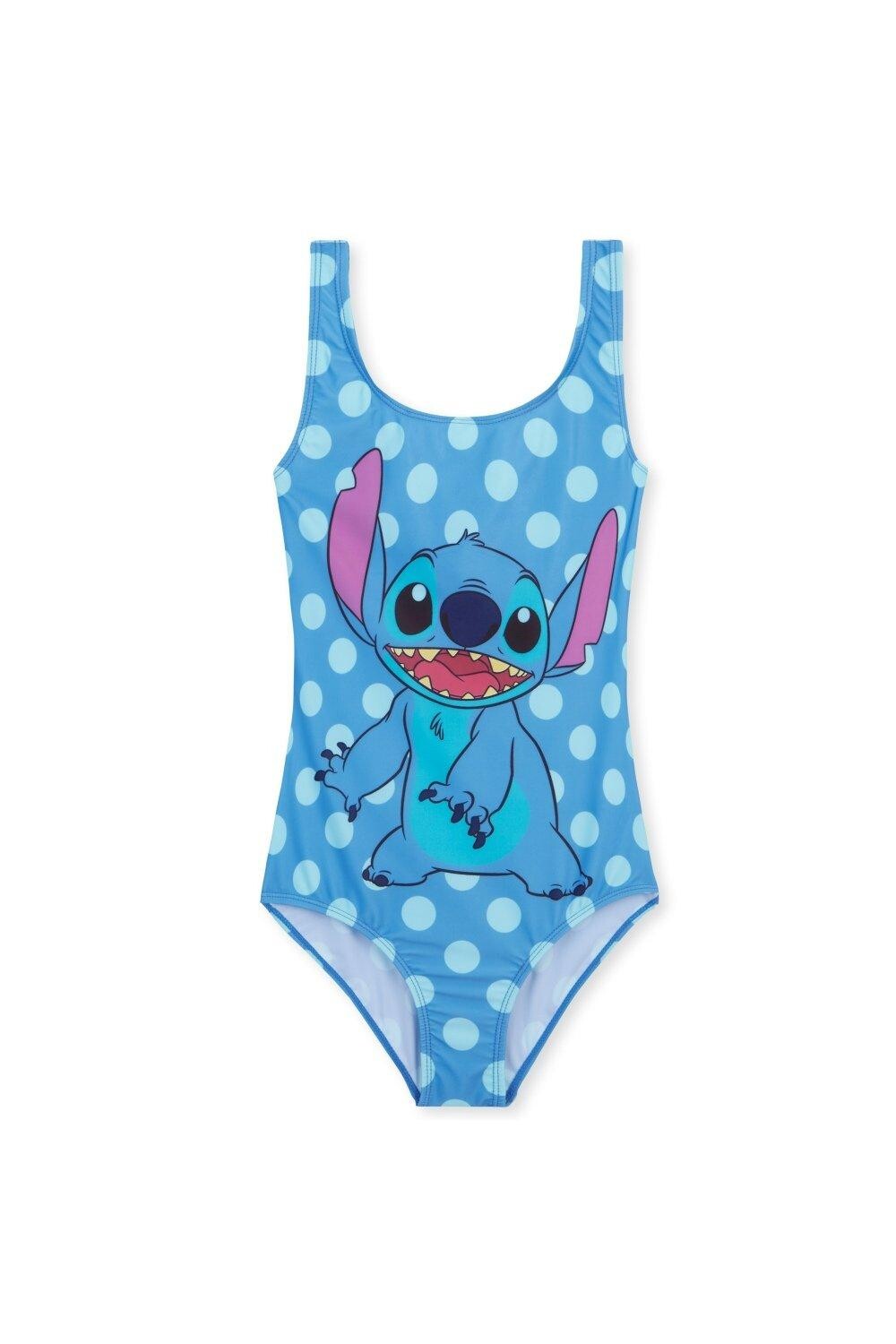 

Цельный купальник Stitch Disney, синий