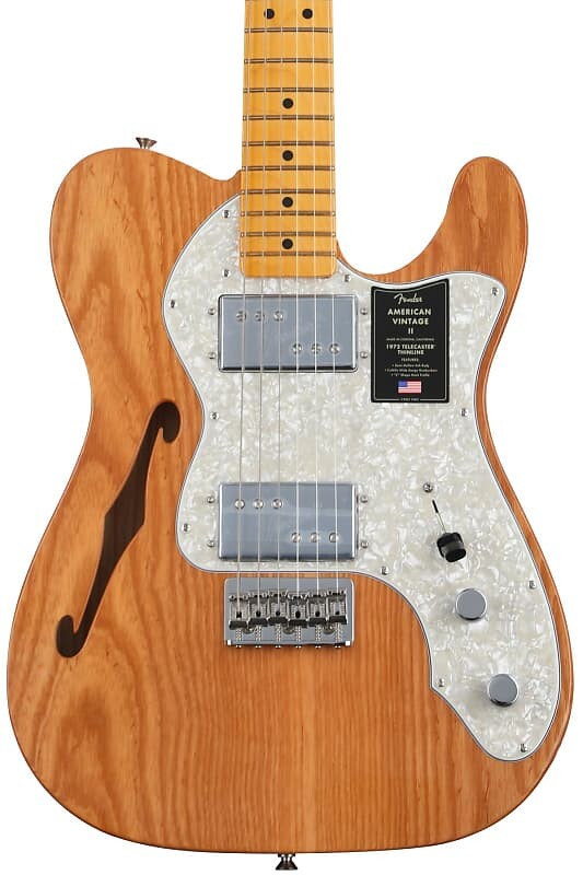 

Электрогитара Fender American Vintage II 1972 Telecaster Thinline Electric Guitar - Aged Natural