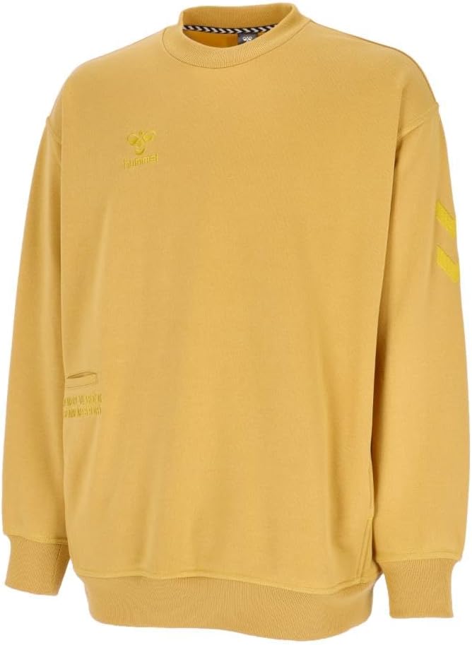 

Толстовка с длинными рукавами и круглым вырезом Hummel PLAY, желтый