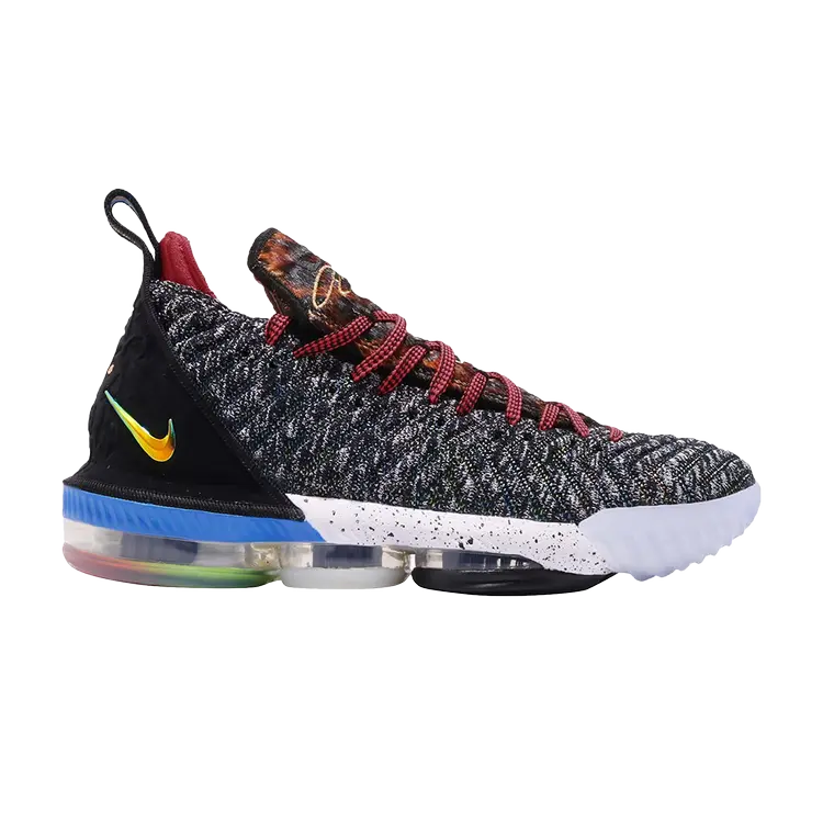 

Кроссовки Nike LeBron 16 EP 'What The', разноцветный