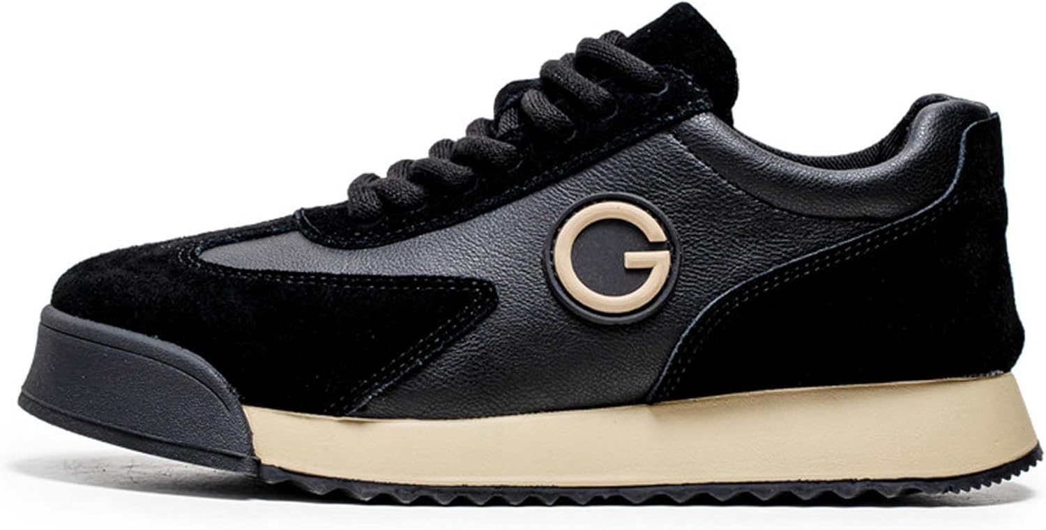 

Легкие и модные мужские спортивные кроссовки, ретро и простые классические мужские спортивные кроссовки, повседневная обувь Generic, черный