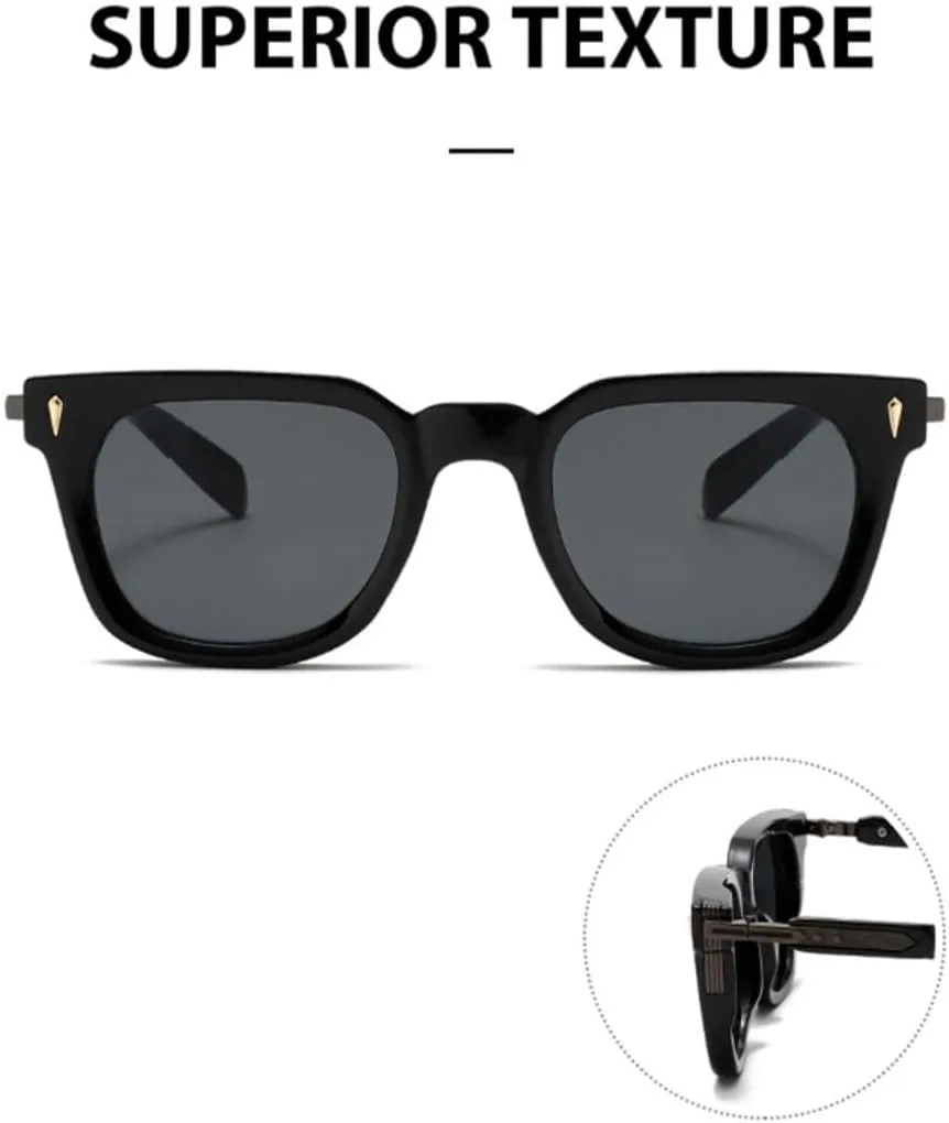 

Солнцезащитные очки для мужчин и женщин - защита UV400 - темно-черные градиентные линзы для занятий спортом на открытом воздухе и вождения LXLHWN, Tyj530-3