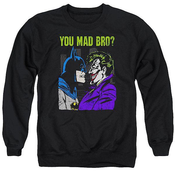 

Толстовка Mad Bro Adult Crewneck DC Comics Licensed Character
