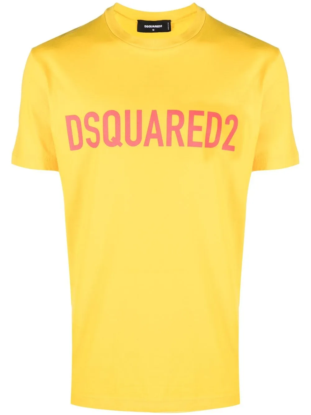 

Футболка с логотипом DSQUARED2, желтый