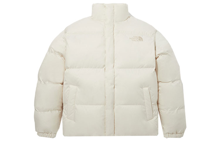 

THE NORTH FACE Ривертон Кремовая куртка на молнии унисекс корейская версия, Milk White