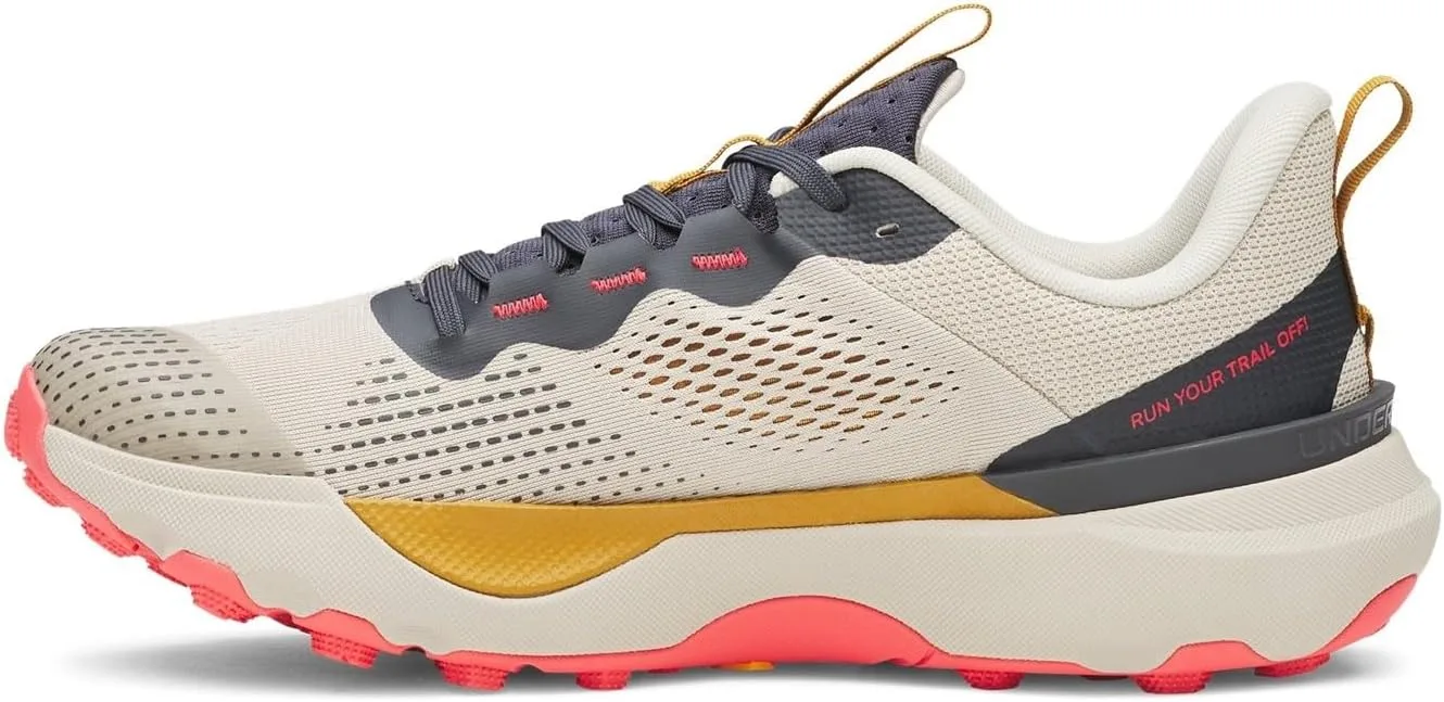 Мужские кроссовки Under Armour UA U Infinite Pro Trail Runners, унисекс, хаки — фото 2