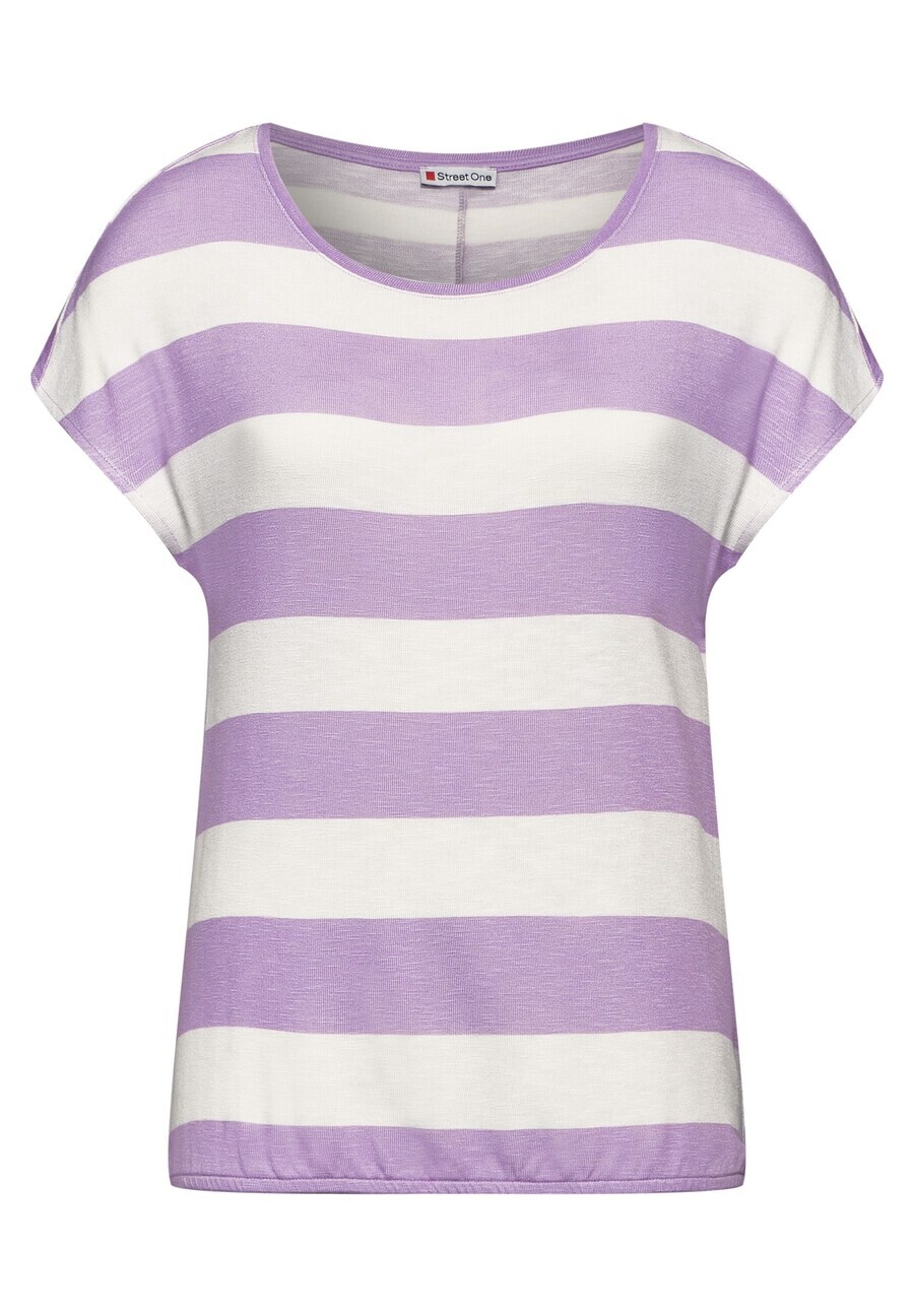 

Футболка Street One, цвет Purple/White