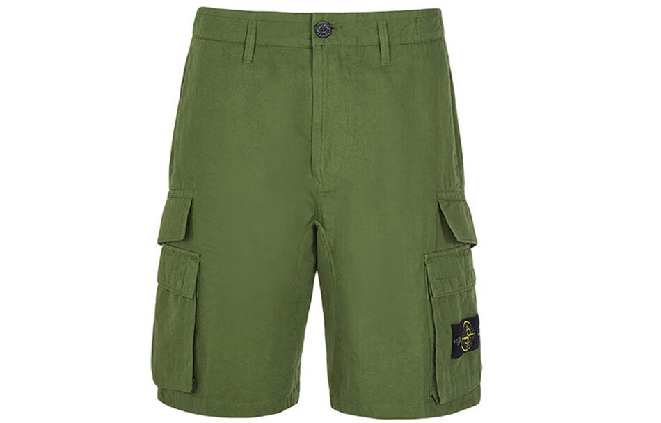 

Шорты-карго мужские Оливковые Stone Island, оливковый
