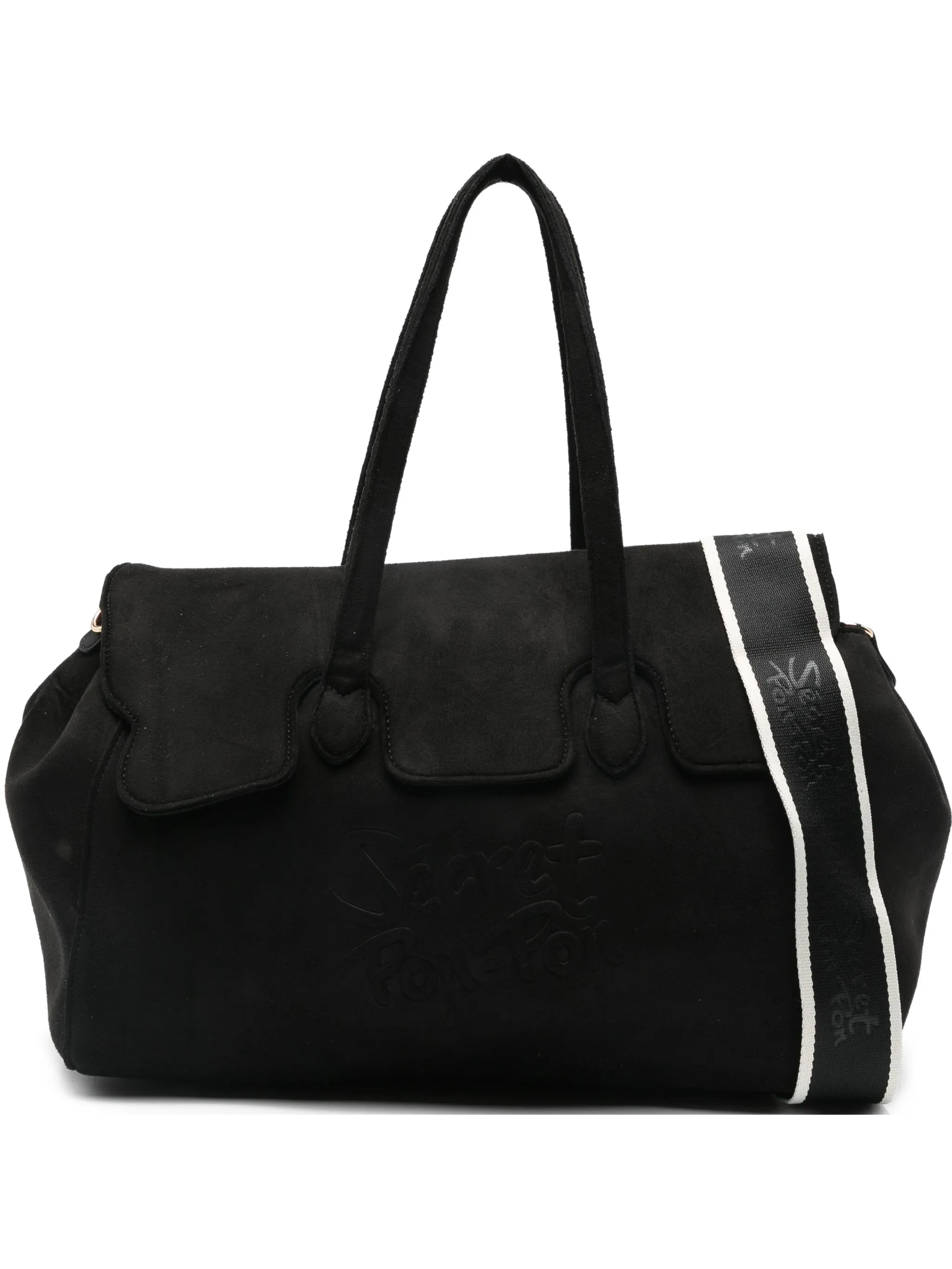 

Сумка на плечо с тисненым логотипом Secret Pon Pon, черный