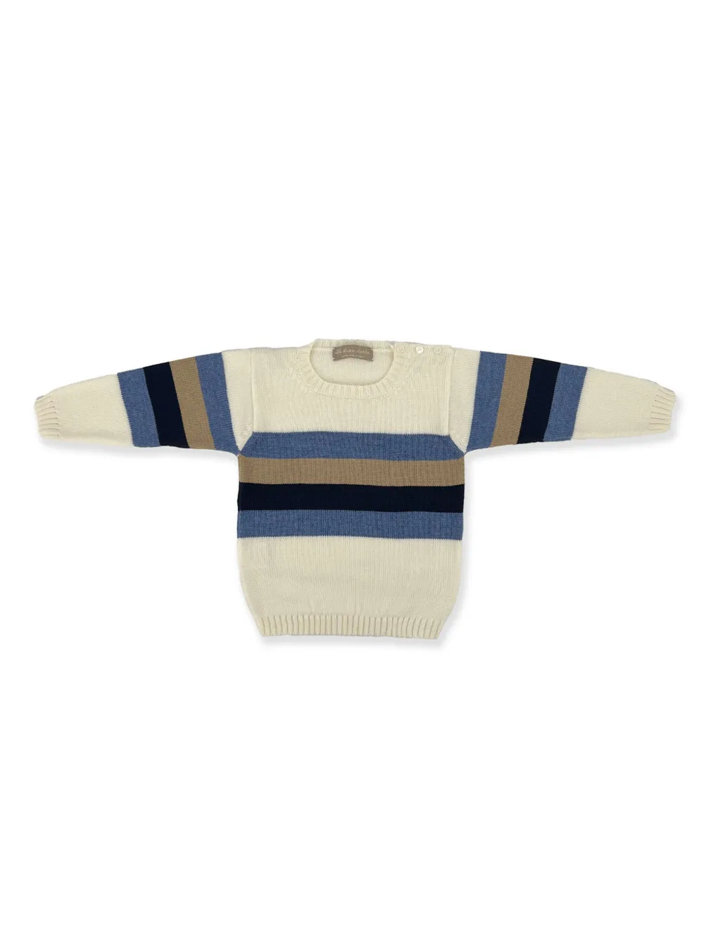 

Свитер в полоску La Stupenderia, нейтральный