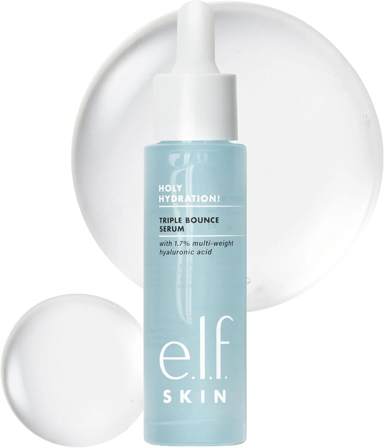 Сыворотка E.L.F. — Для лица с гиалуроновой кислотой Holy Hydration Triple Bounce Serum, 30 мл