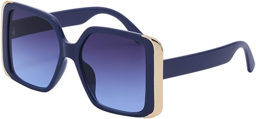 

Винтажные солнцезащитные очки в оправе для женщин, роскошные квадратные солнцезащитные очки большого размера, модные женские солнцезащитные очки с защитой от УФ-излучения UV400 generic, C1-25125