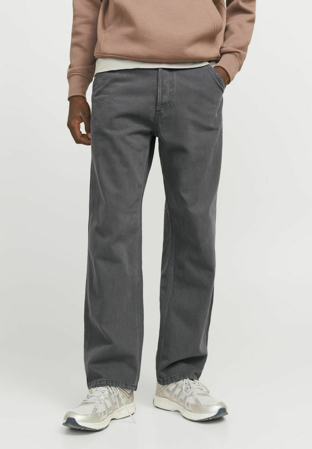 

Джинсы свободного кроя IEDDIE WORKER Jack & Jones, темно-серый