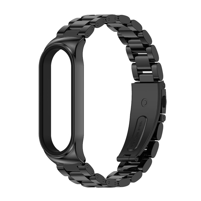 

Biaodaige Часы Strap Xiaomi Compatibility Stainless Steel Material, Black