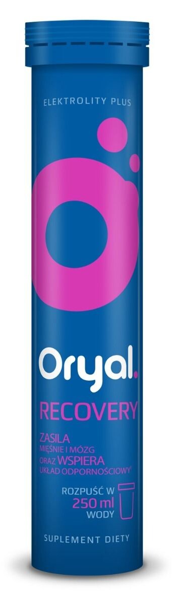 

Oryal Recovery электролиты в шипучих таблетках, 16 шт.