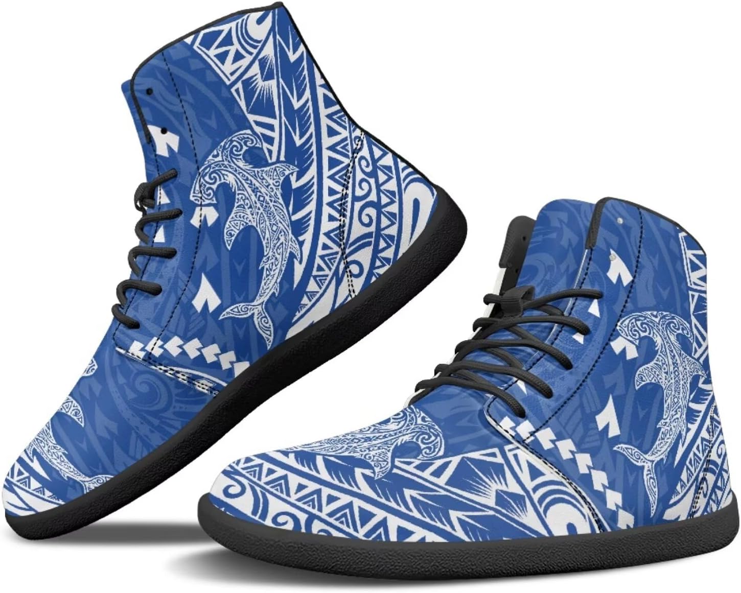 

Мужские кроссовки Binienty для тренировок, с высоким голенищем, из PU-кожи, минималистичные, с нулевым перепадом, женские широкие кроссовки с плоским носком, Sphyrna Mokarran