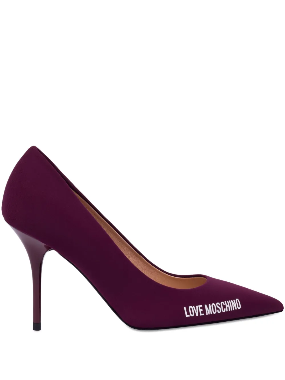 Туфли с логотипом Love Moschino, красный