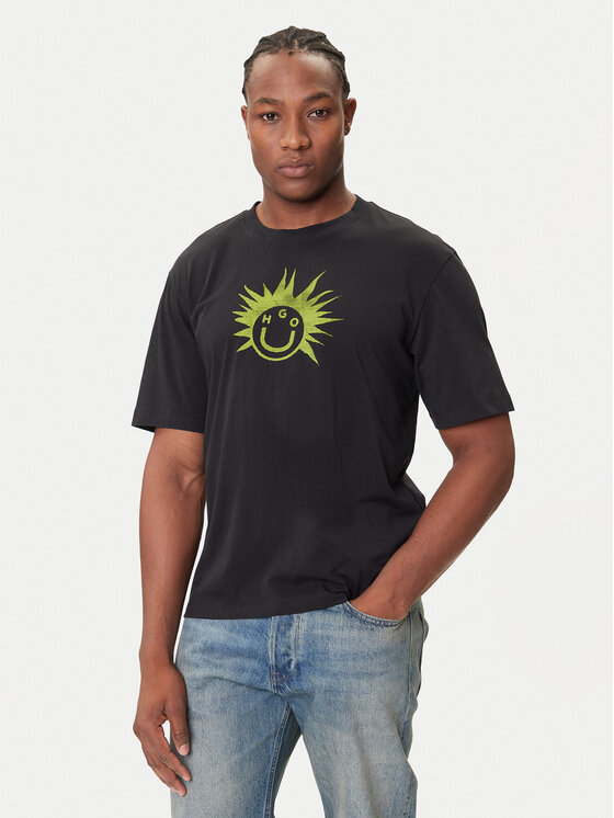 

Футболка regular fit Nugix 50543485 Hugo, чёрный