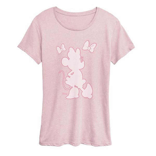 

Футболка с принтом Minnie Mouse Disney, Heather Pink, Розовый, Футболка с принтом Minnie Mouse Disney, Heather Pink