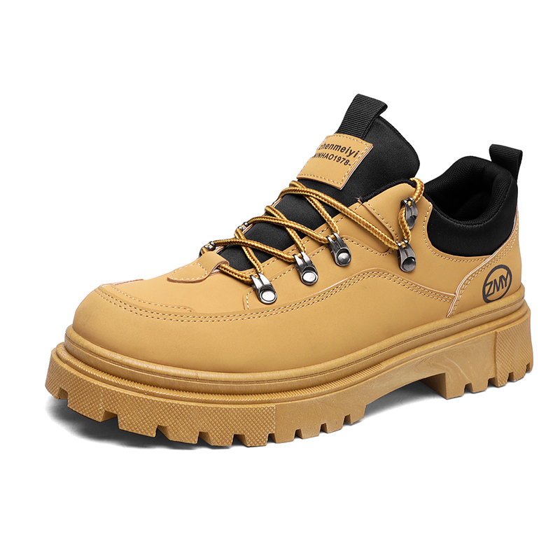 

KUPE Мужские повседневные кроссовки Low Top желтые, цвет Yellow