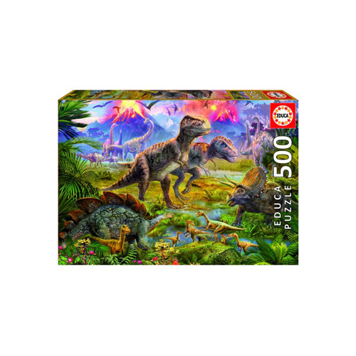 

Пазлы Dinosaur Gathering 500Pc Jigsaw Puzzle