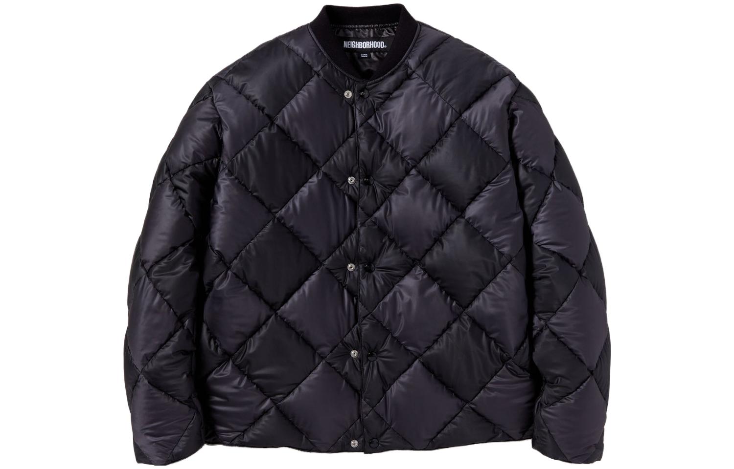 

NEIGHBORHOOD Чекер пуховик, Black
