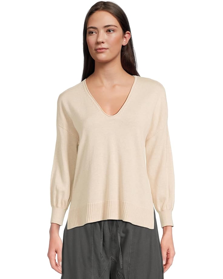 

Свитер Lilla P 3/4 Sleeve Drop Shoulder Sweater, цвет Husk