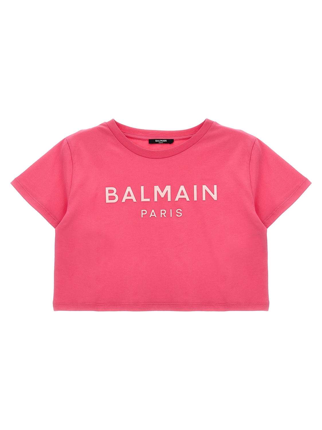 

Футболка с тисненым логотипом Balmain Kids, фуксия, Розовый, Футболка с тисненым логотипом Balmain Kids, фуксия