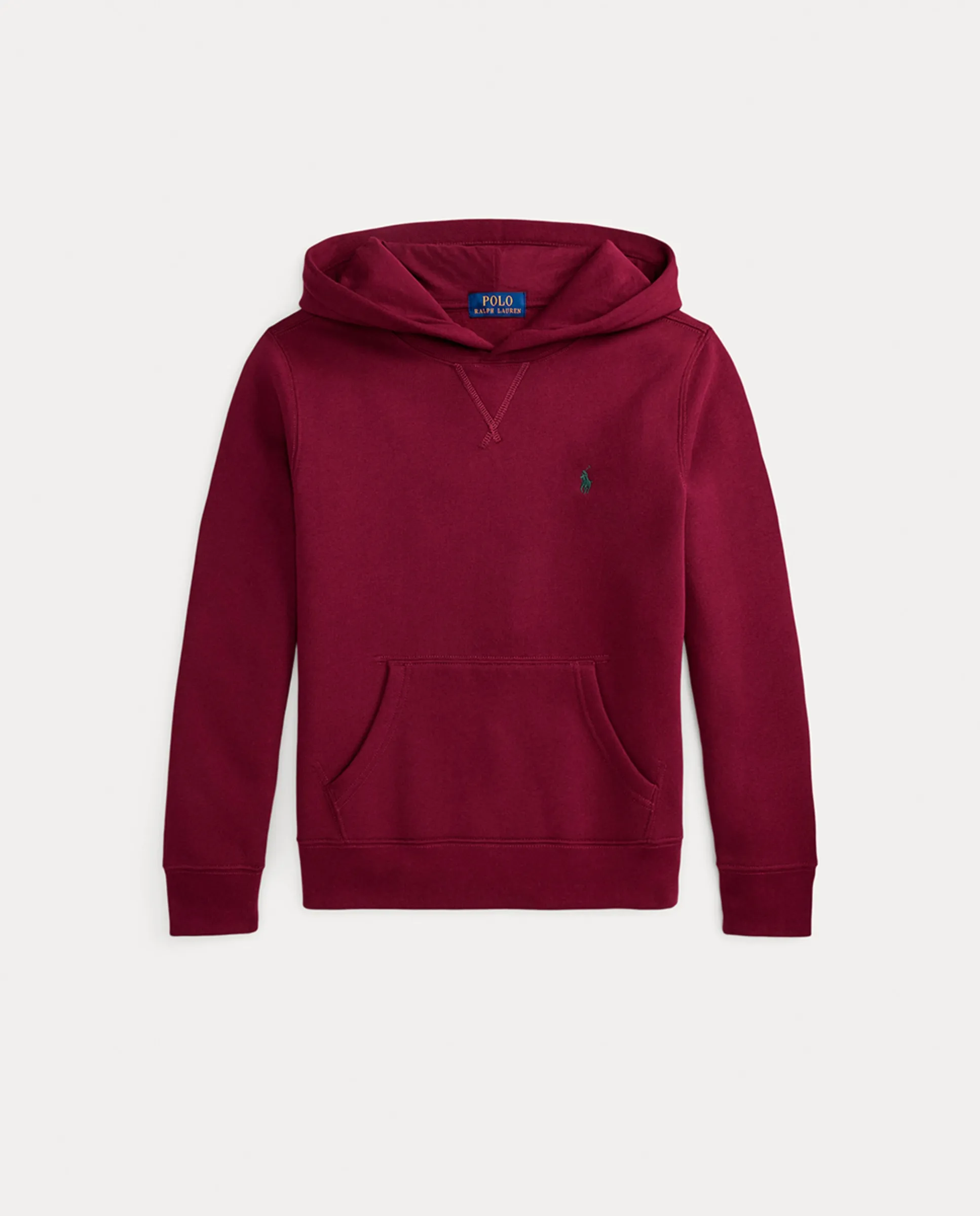 

Унисекс худи из флиса Polo Ralph Lauren, бордовый