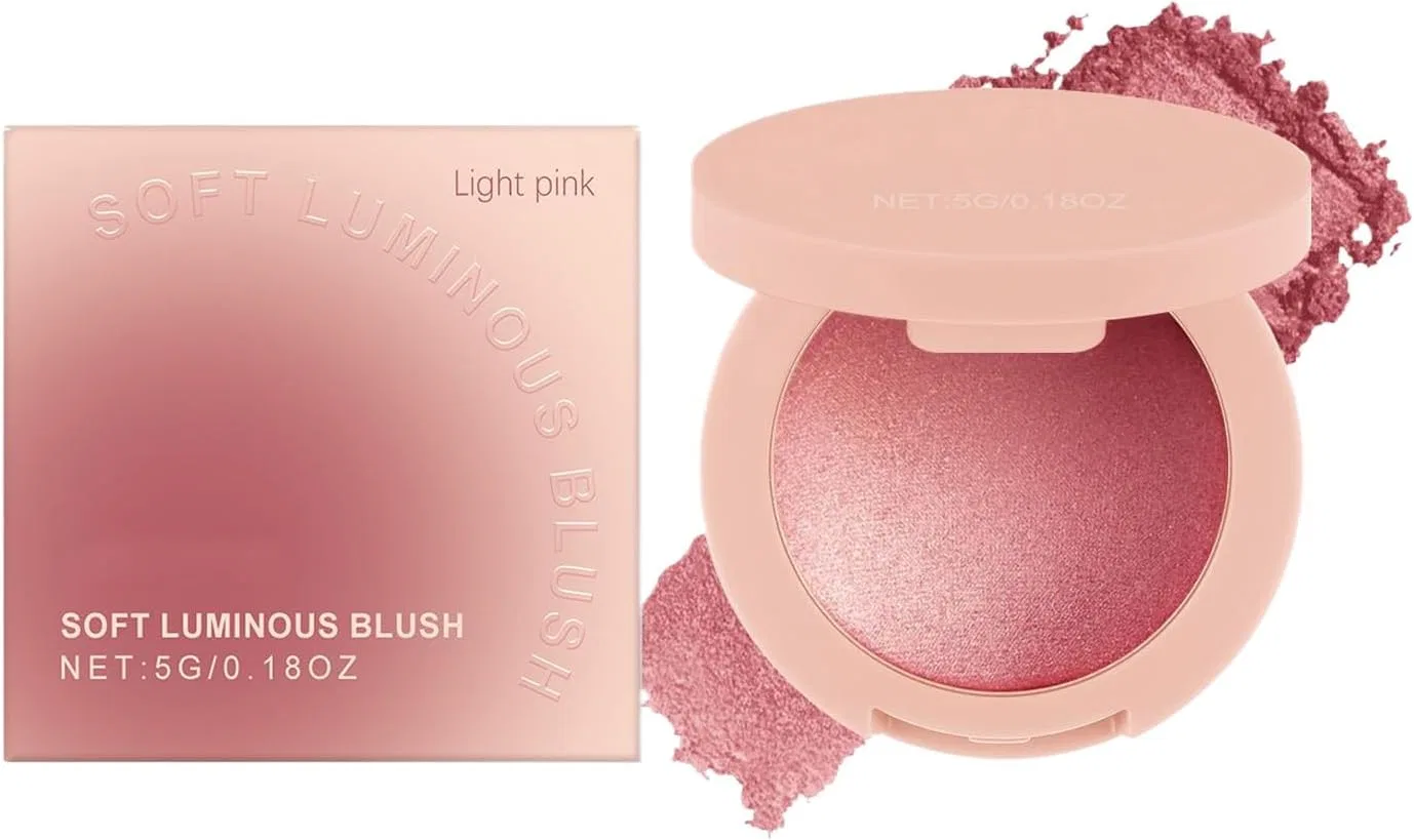 Румяна компактные ярко-розовые Blush