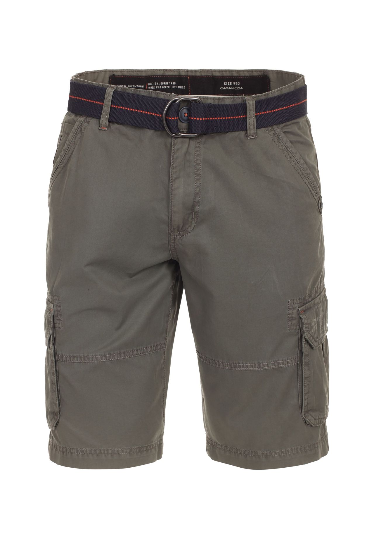 

Мужские шорты однотонные CASAMODA, оливковый