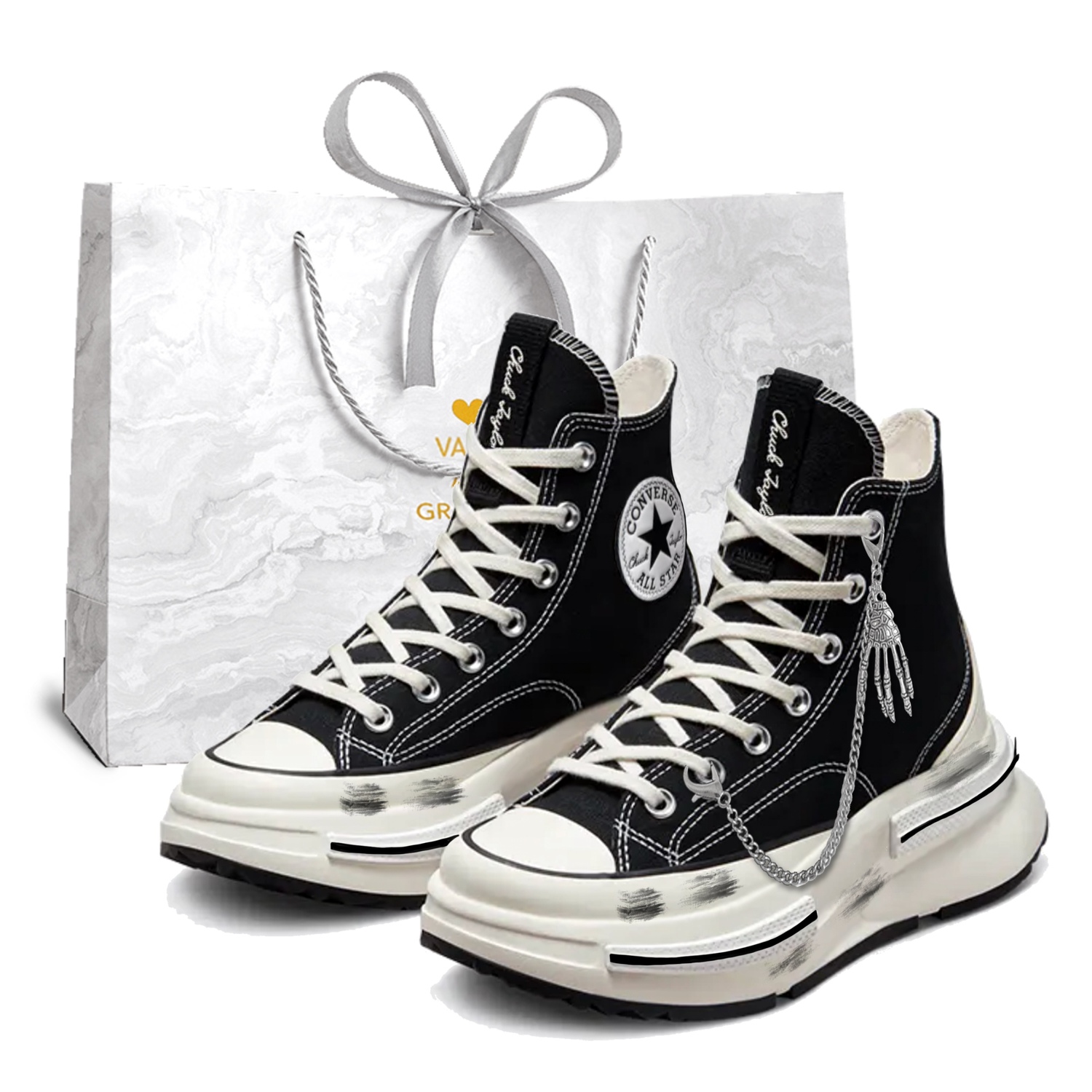 

Converse Кроссовки Run Star Legacy CX Graffiti Brush Stroke низкие матерчатые Unisex Black