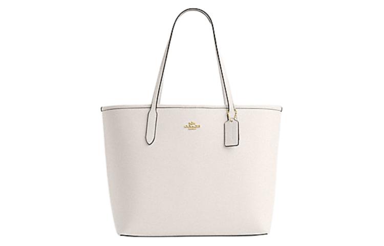 

COACH Сумка-шоппер City Leather, сумка-шоппер, сумка через плечо, женская сумка Tubas, белая