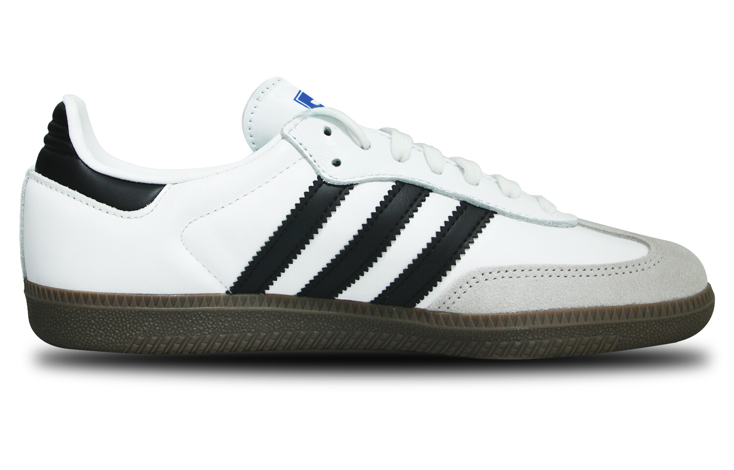 Кроссовки adidas originals SAMBA OG Skateboarding Shoes Unisex Low-top Yellow/black, белый — фото 2