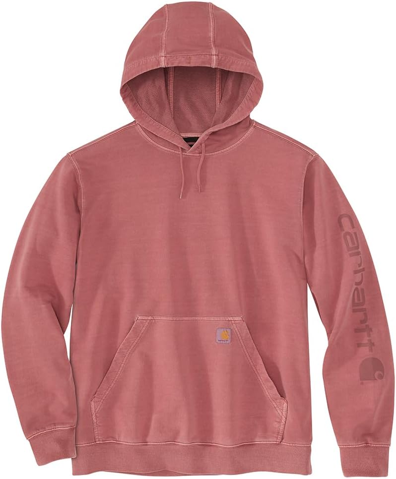 

Carhartt мужская толстовка Relaxed Fit Midweight Garment Dyed French Terry Graphic, Apple Butter