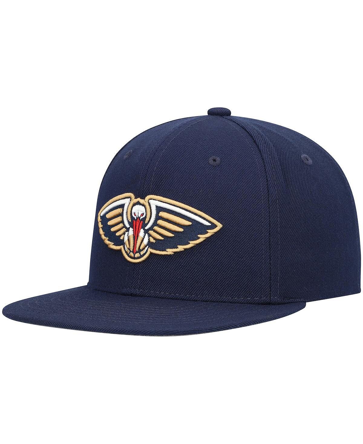 

Мужская темно-синяя кепка New Orleans Pelicans Ground 2.0 Snapback Mitchell & Ness