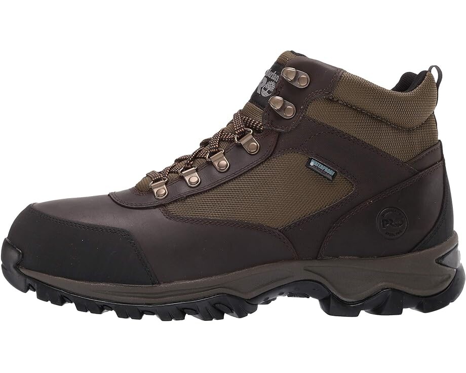 Ботинки мужские Timberland PRO походные водонепроницаемые, коричневый — фото 4