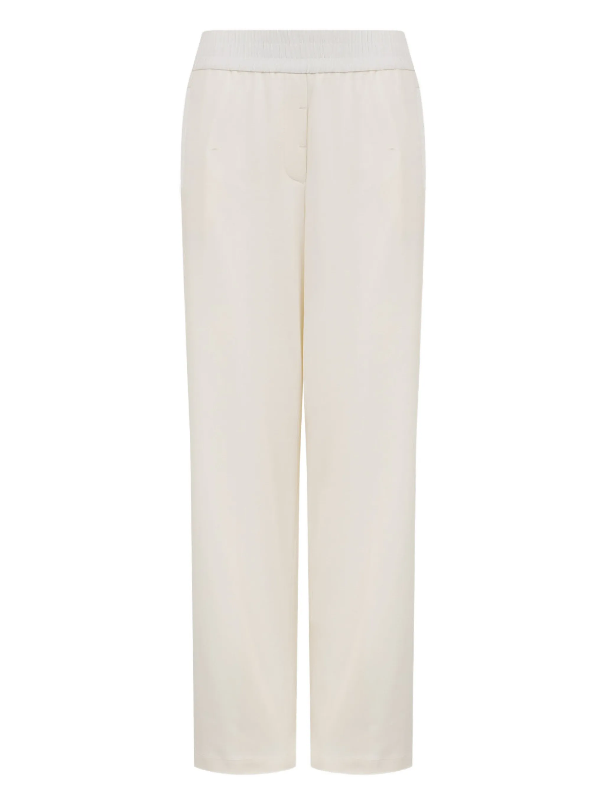 

Брюки с эластичным поясом Peserico, белый