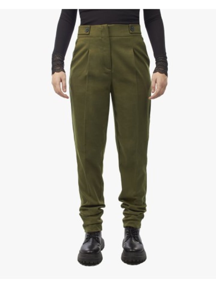 

Тканевые брюки Vero Moda, зеленый