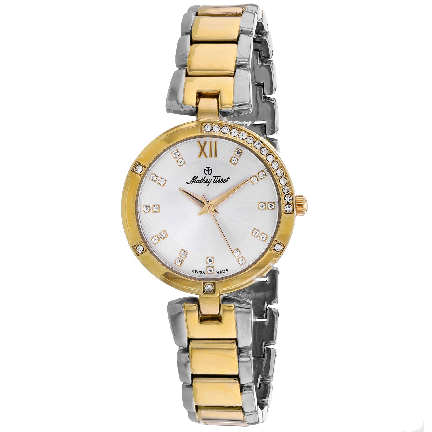

Женские часы Mathey Tissot с серебряным циферблатом
