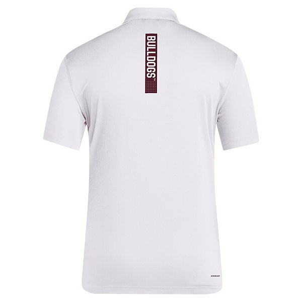Мужская белая поло Mississippi State Bulldogs Coaches Adidas — фото 4