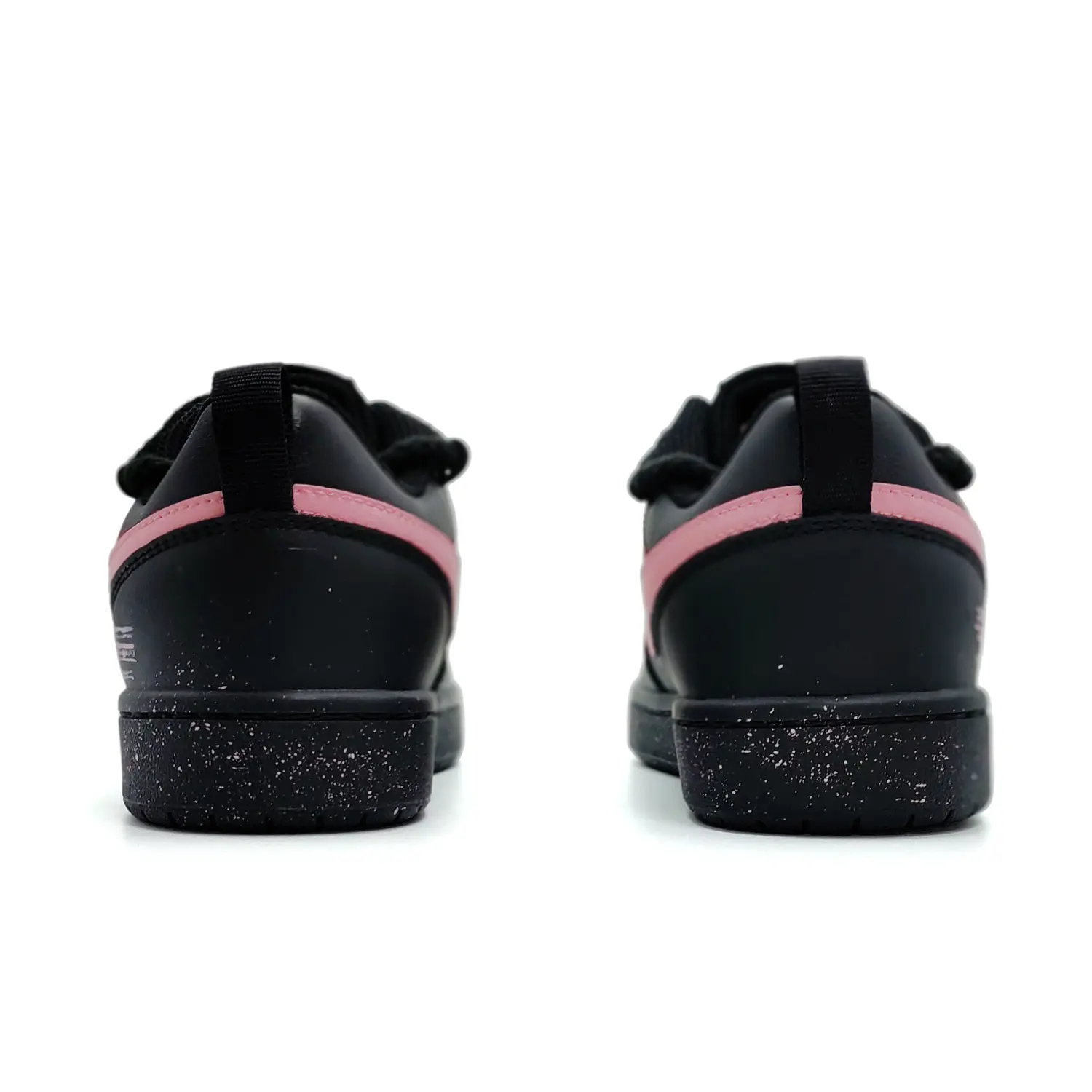 Nike Кроссовки для скейтбординга Court Borough Ice Cream Cocoa с противоскользящей подошвой, низкие, унисекс, черно-розовые, цвет Black — фото 4