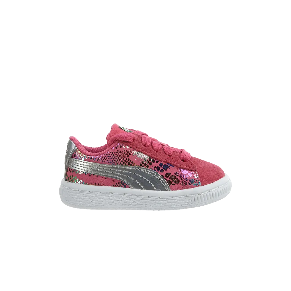 

Кроссовки Suede Sportlux Toddler Puma, розовый