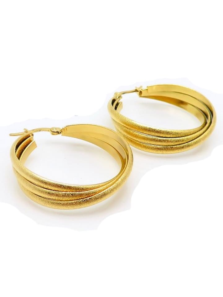 

Bungsa Золотые серьги-гвоздики