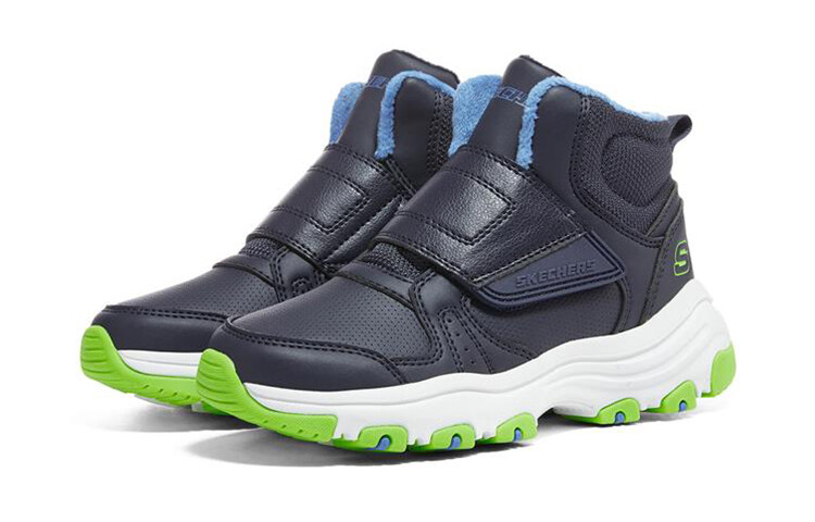 Кроссовки Skechers Kids Lifestyle Shoes GS High-top Navy — фото 3